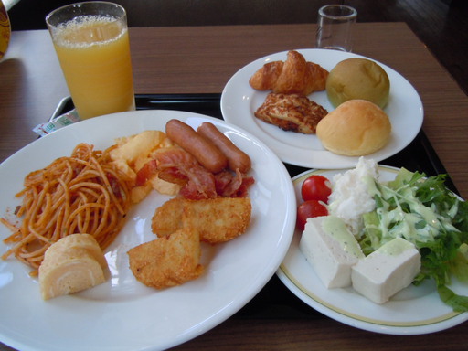 朝食ビュッフェ
