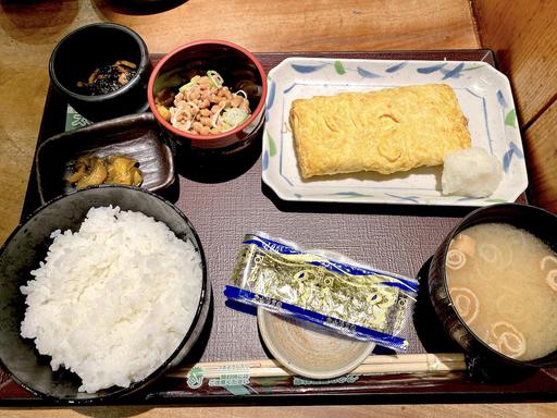 玉子焼き定食