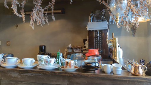 喫茶店やまぐち店内