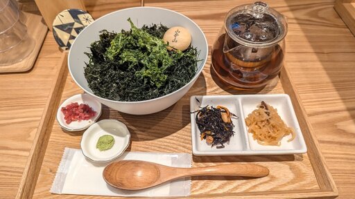 海苔だく茶漬け