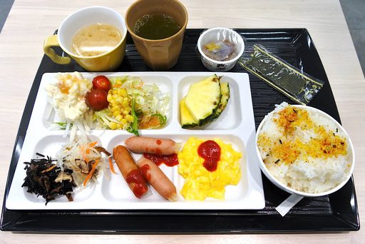 朝食ビュッフェ